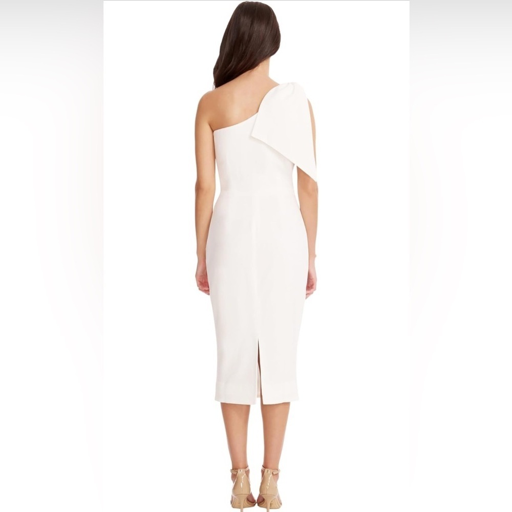Dress the Population One-Shoulder White Dress - Picture 2 of 3